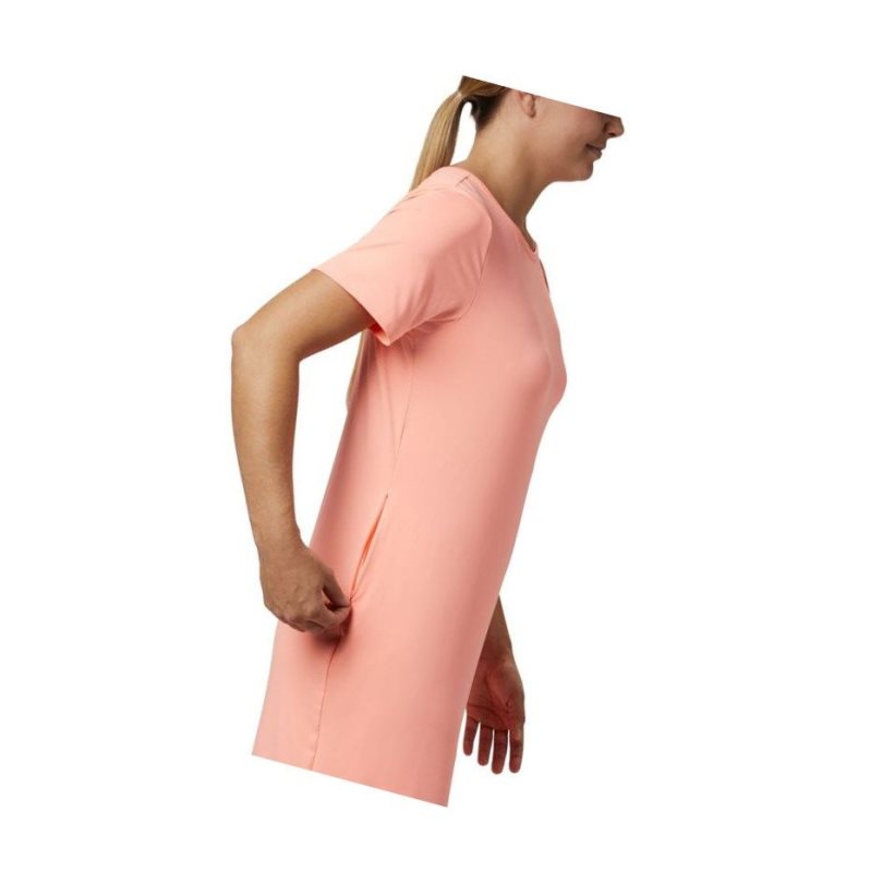Columbia PFG Freezer Mid Elbise Kadın Pembe | 48519-JPZB