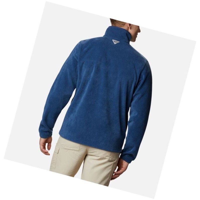 Columbia PFG Grander Marlin MTR Fleece Mont Erkek Koyu Gri | 40956-BJIQ