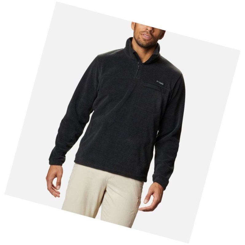 Columbia PFG Grander Marlin MTR Fleece Sweatshirt Erkek Siyah | 62578-DZFR