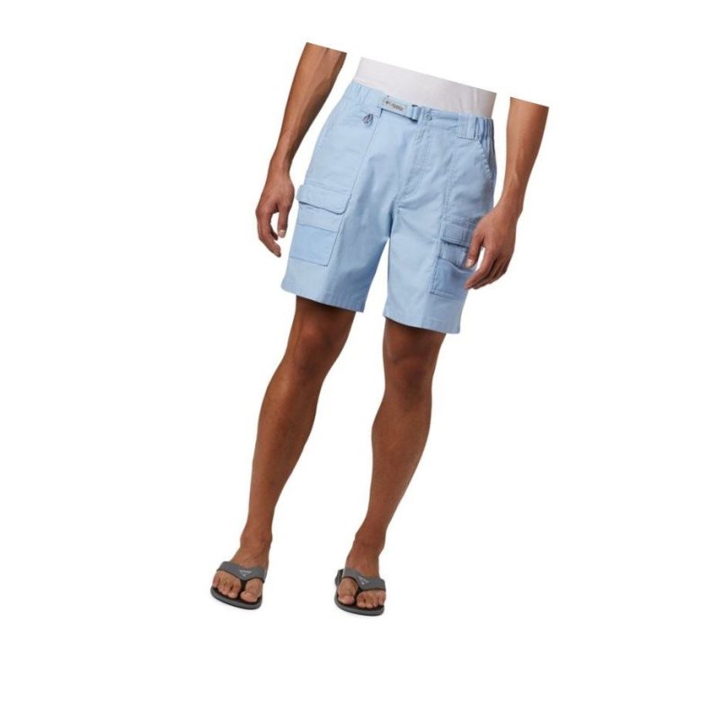 Columbia PFG Half Moon III Şort Erkek Mavi | 97831-LYSU