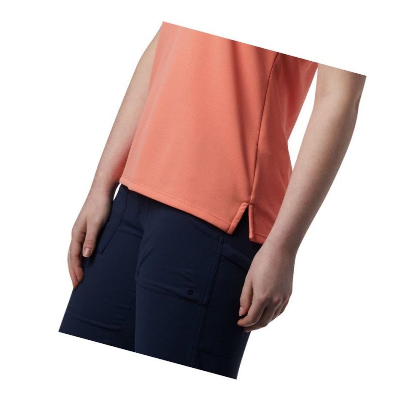 Columbia PFG Innisfree Short Sleeve Polo Gömlek Kadın Turuncu | 39157-QUZV