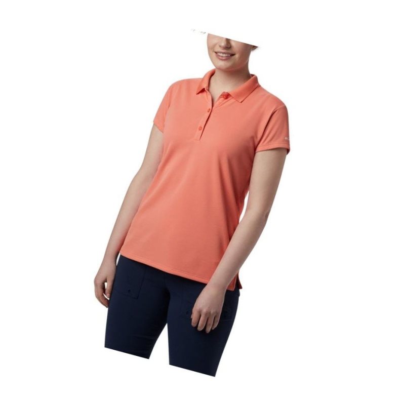 Columbia PFG Innisfree Short Sleeve Polo Gömlek Kadın Turuncu | 39157-QUZV