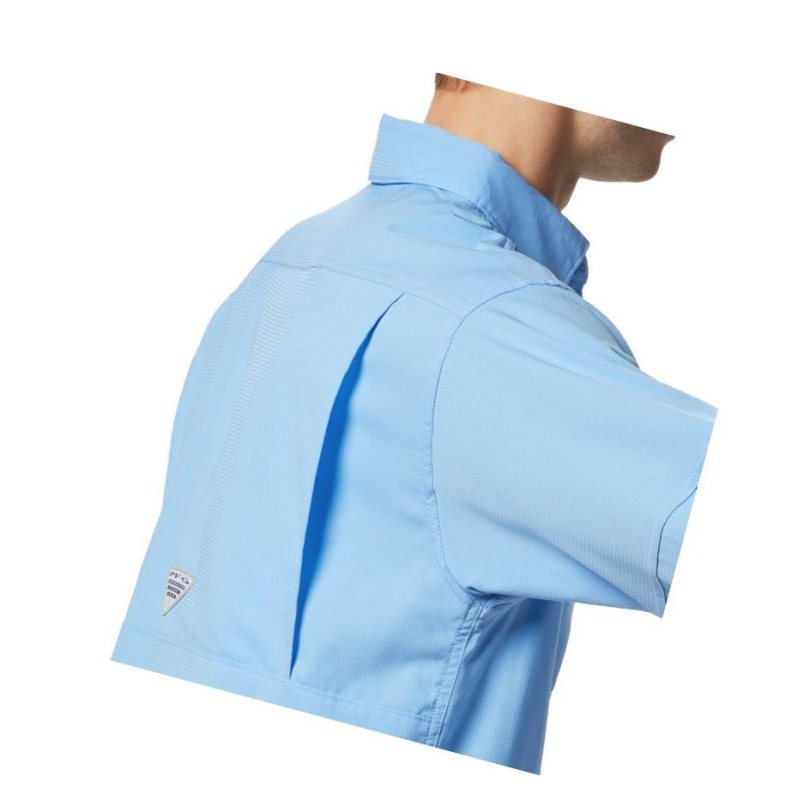 Columbia PFG Low Drag Offshore Long Sleeve Gömlek Erkek Beyaz | 40167-HXPT