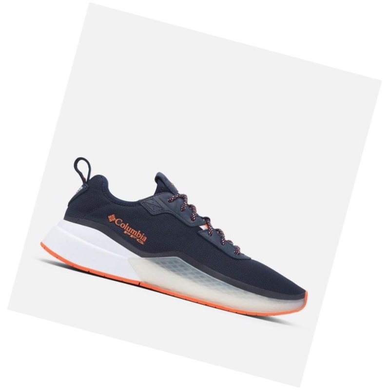 Columbia PFG Low Drag Spor Ayakkabı Erkek Lacivert Kahverengi Turuncu | 89563-UBRK