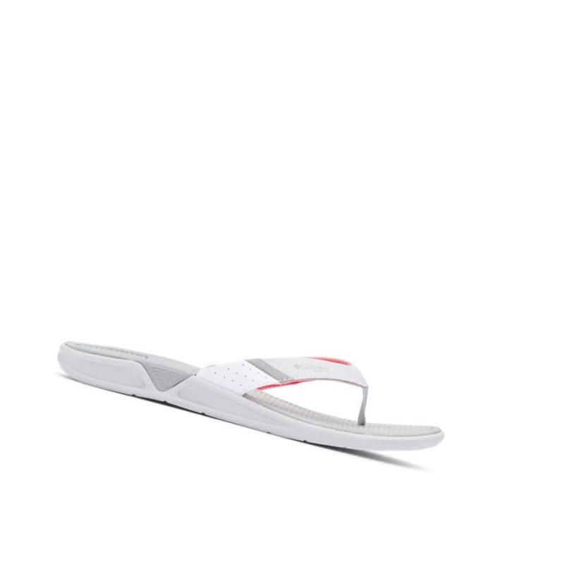 Columbia PFG Rostra Terlik Kadın Gri Kırmızı Mercan | 30125-SJWH
