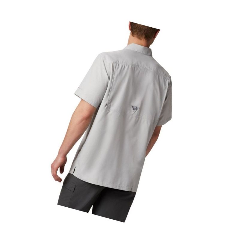 Columbia PFG Slack Tide Camp Big Gömlek Erkek Gri | 10234-SWEQ