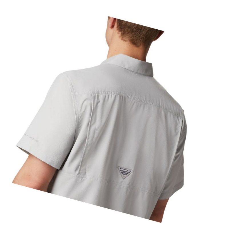 Columbia PFG Slack Tide Camp Big Gömlek Erkek Gri | 10234-SWEQ