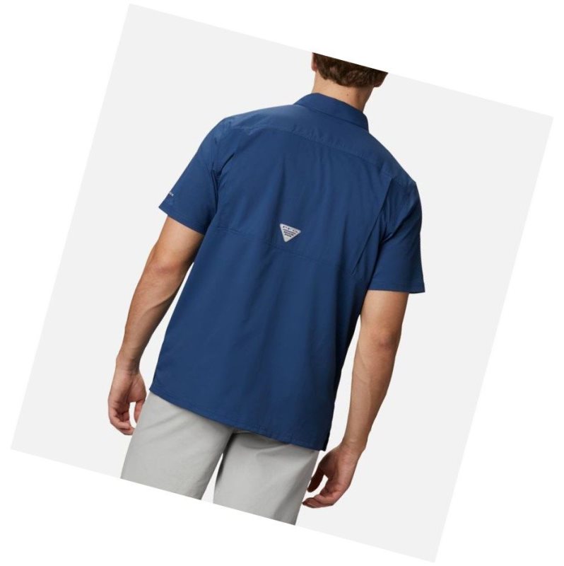 Columbia PFG Slack Tide Camp Gömlek Erkek Koyu Gri | 56081-RMPV