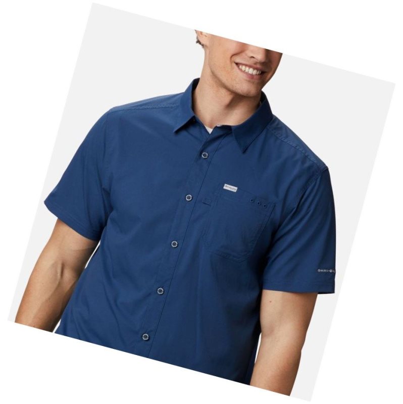 Columbia PFG Slack Tide Camp Gömlek Erkek Koyu Gri | 56081-RMPV