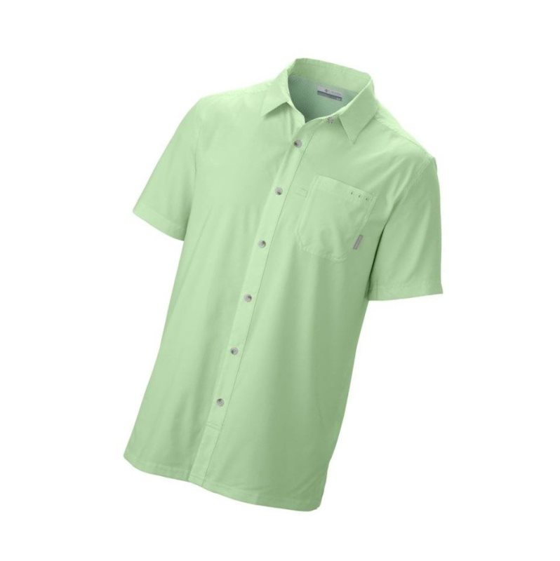 Columbia PFG Slack Tide Camp Gömlek Erkek Yeşil | 53047-WNMG