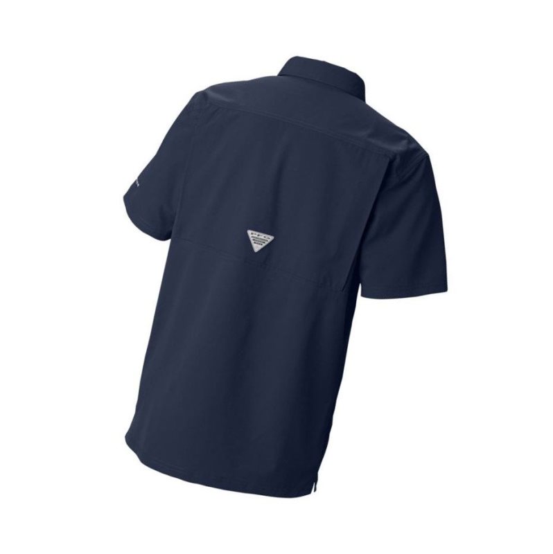Columbia PFG Slack Tide Camp Gömlek Erkek Lacivert | 47960-RHMA