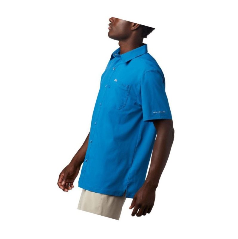 Columbia PFG Slack Tide Camp Gömlek Erkek Mavi | 21367-ZDQB