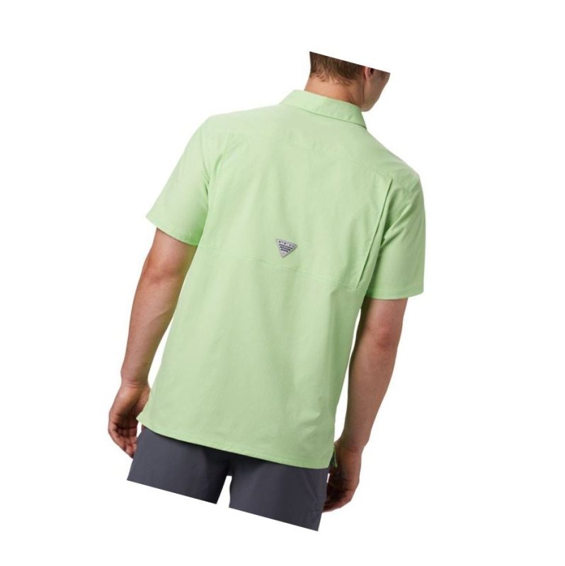 Columbia PFG Slack Tide Camp Tall Gömlek Erkek Açık Yeşil | 35980-XVLW