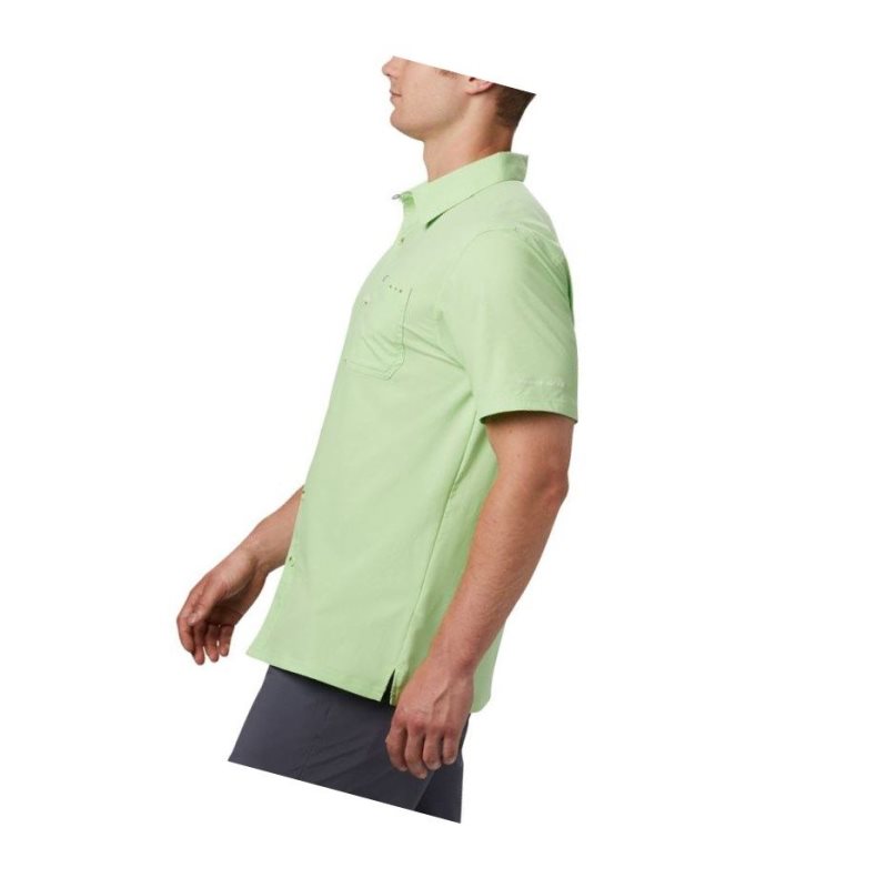 Columbia PFG Slack Tide Camp Tall Gömlek Erkek Açık Yeşil | 35980-XVLW