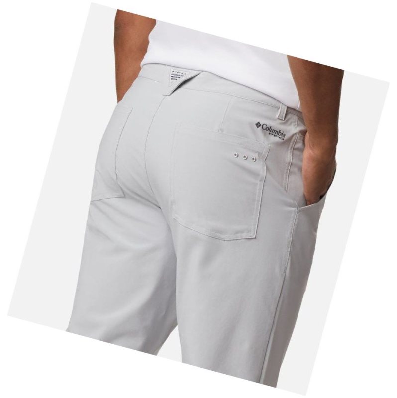 Columbia PFG Slack Tide Pantolon Erkek Gri | 03415-ZKMT