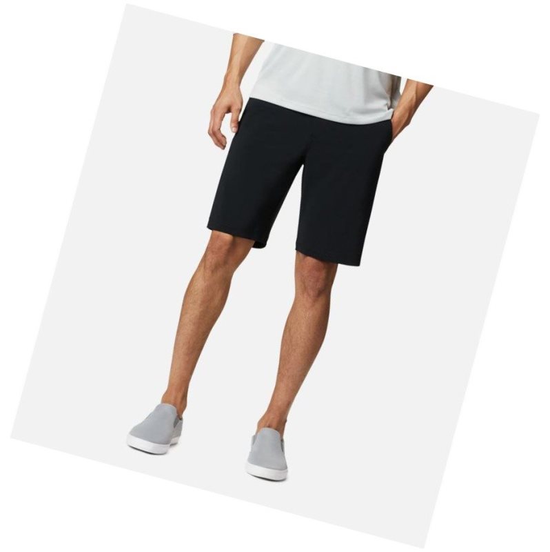 Columbia PFG Slack Tide Şort Erkek Siyah | 64173-FDWB