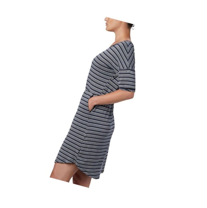 Columbia PFG Slack Water Knit Elbise Kadın Lacivert | 63975-KGOI