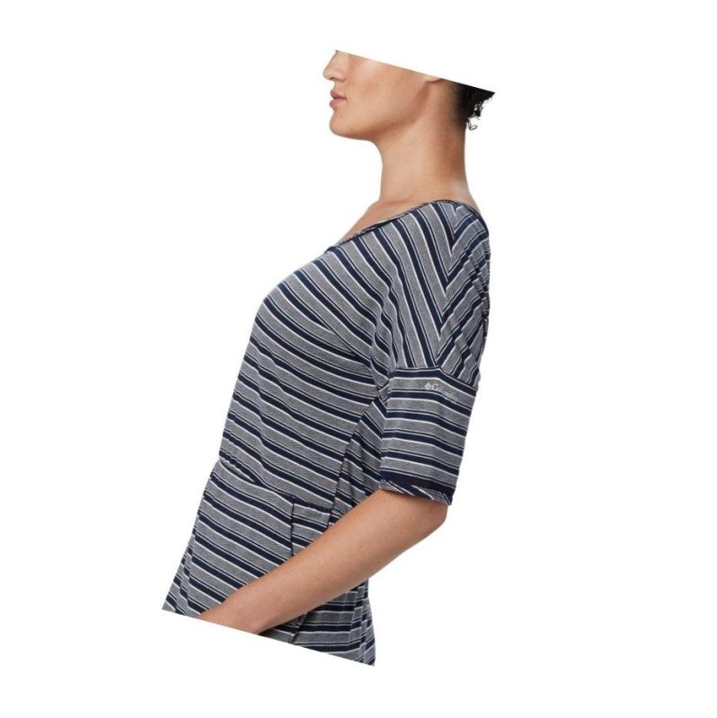 Columbia PFG Slack Water Knit Elbise Kadın Lacivert | 63975-KGOI