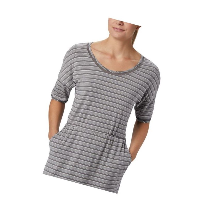 Columbia PFG Slack Water Knit Elbise Kadın Gri | 26305-ADHK