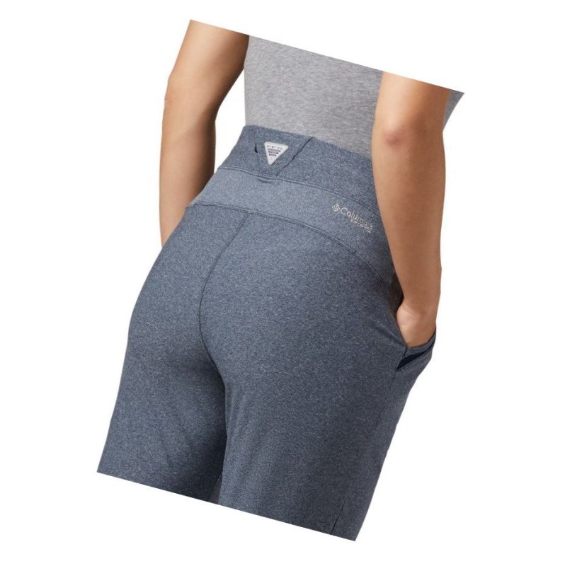 Columbia PFG Slack Water Knit Jogger Pantolon Kadın Lacivert | 65427-FPMB