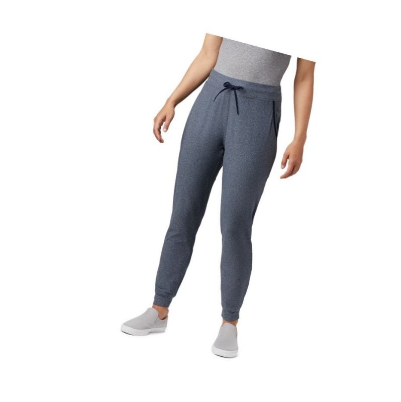 Columbia PFG Slack Water Knit Jogger Pantolon Kadın Lacivert | 65427-FPMB