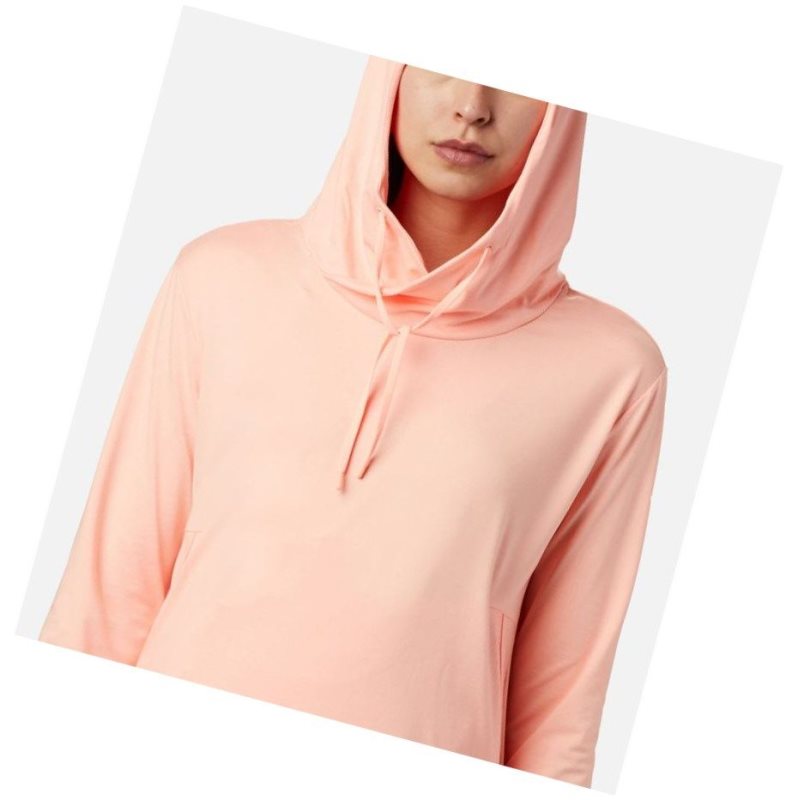 Columbia PFG Slack Water Knit Kapşonlu Kadın Pembe | 93165-WMKR