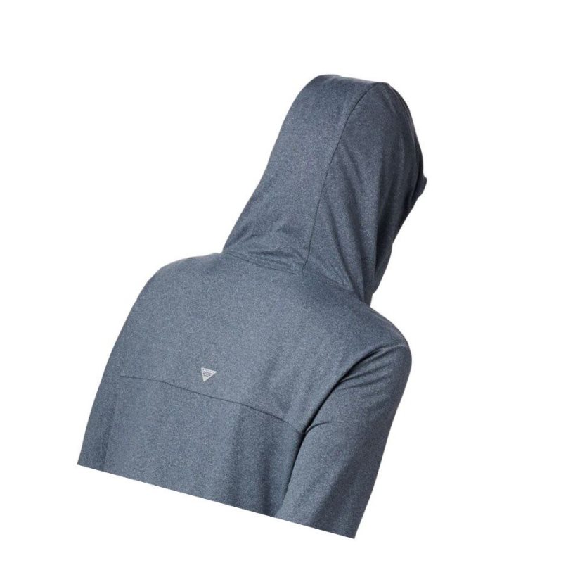 Columbia PFG Slack Water Knit Kapşonlu Kadın Lacivert | 34219-ZOAW
