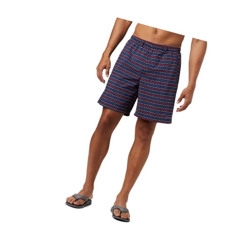 Columbia PFG Super Backcast Water Şort Erkek Lacivert | 70612-EXSB