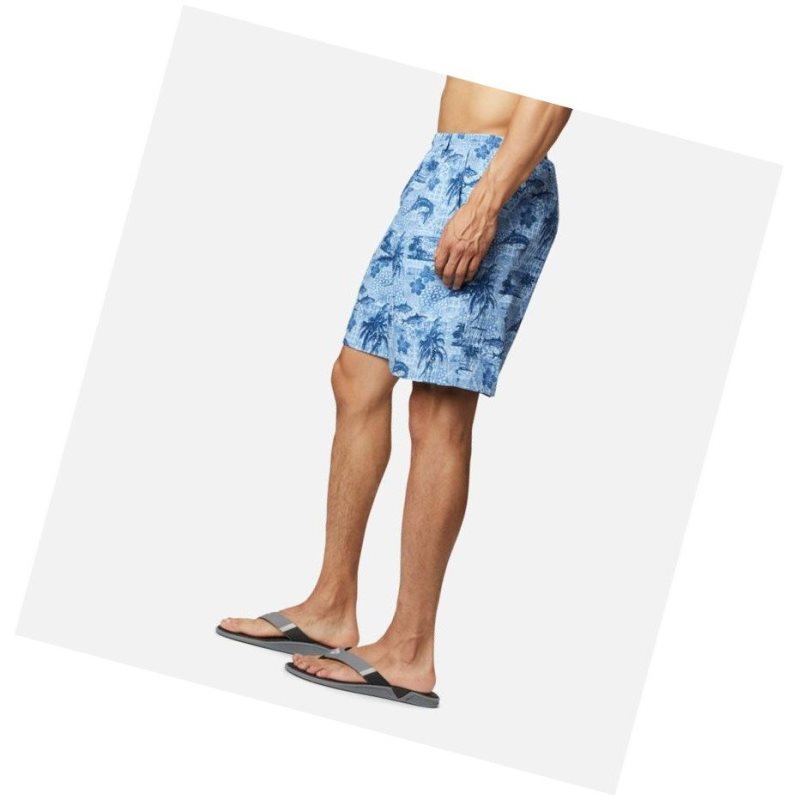 Columbia PFG Super Backcast Water Şort Erkek Mavi | 19250-NMCJ