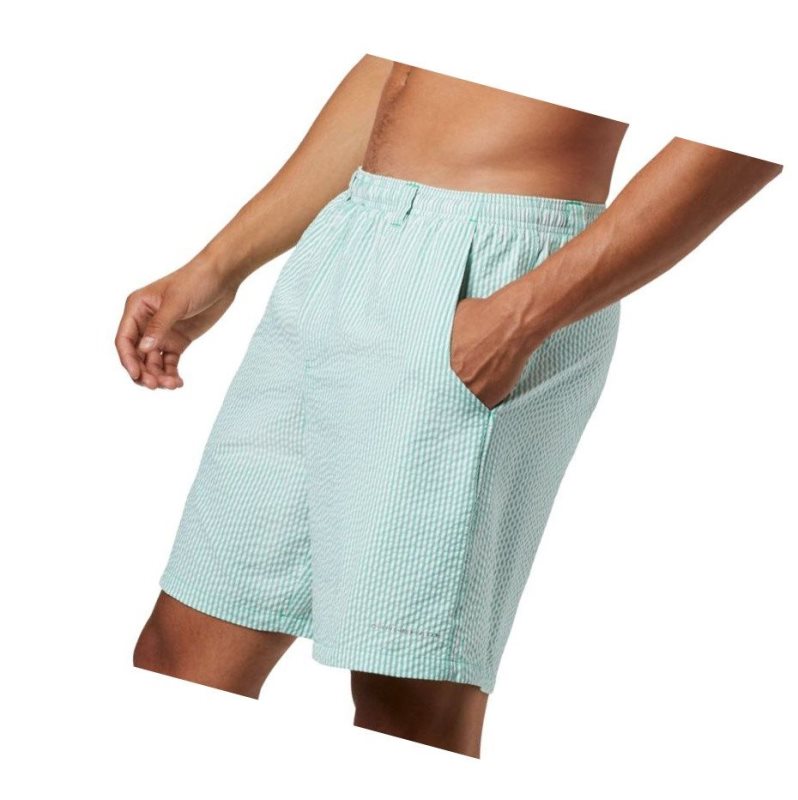 Columbia PFG Super Backcast Water Şort Erkek Açık Yeşil | 09781-YQOK