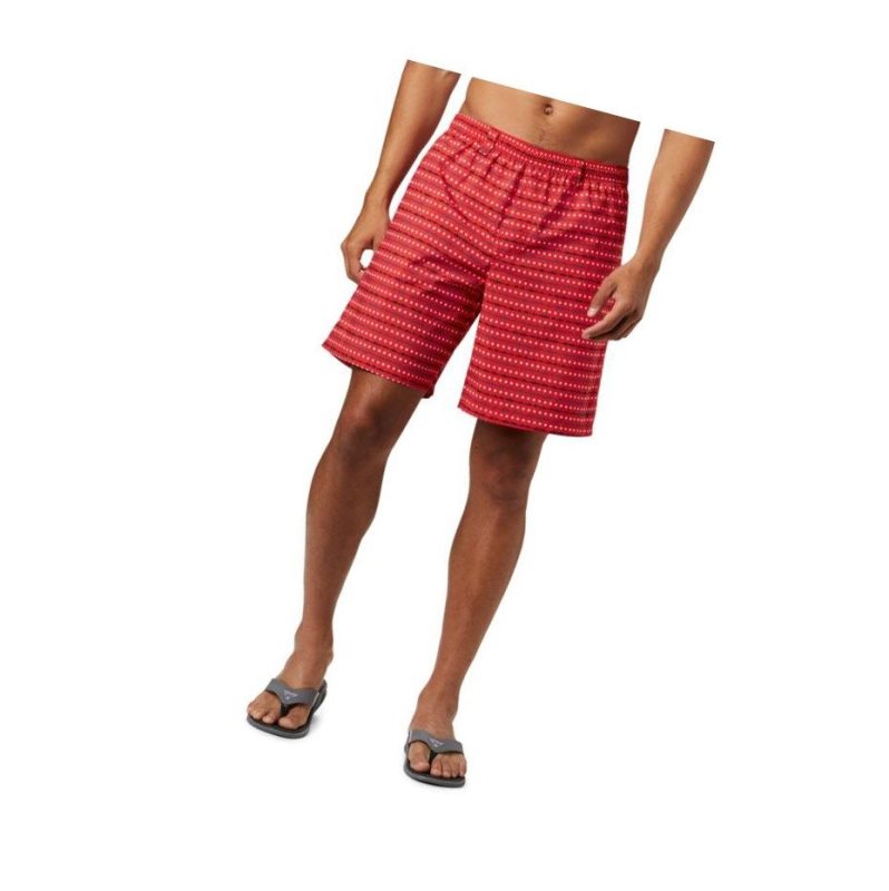 Columbia PFG Super Backcast Water Şort Erkek Kırmızı | 09628-MVUA