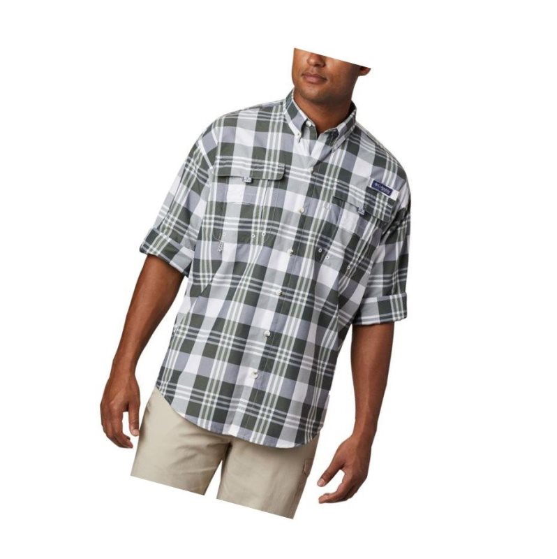 Columbia PFG Super Bahama Long Sleeve Gömlek Erkek Siyah Renkli | 79638-TLQF