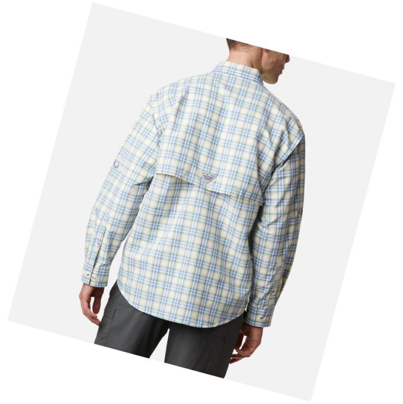 Columbia PFG Super Bahama Long Sleeve Gömlek Erkek Turuncu | 78429-EQBR