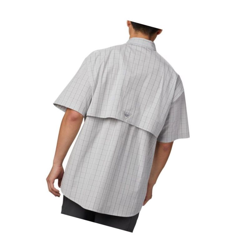 Columbia PFG Super Bonehead Classic Short Sleeve Gömlek Erkek Gri | 70581-HXOF