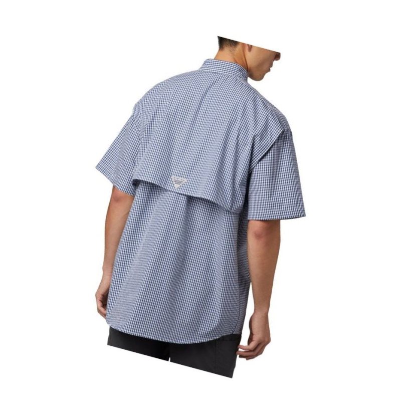 Columbia PFG Super Bonehead Classic Short Sleeve Gömlek Erkek Koyu Gri | 18902-LIVT