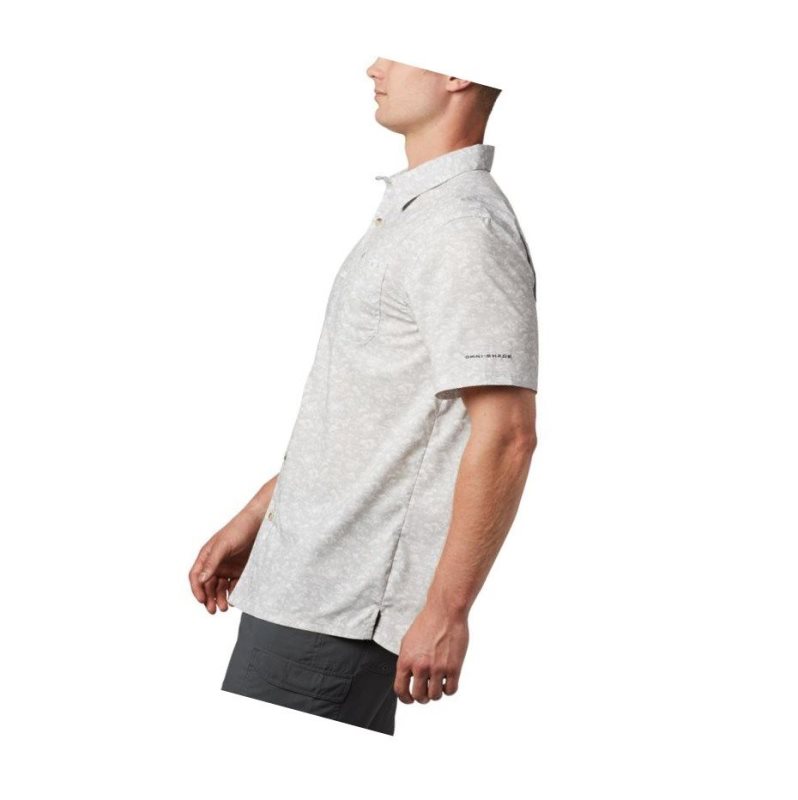 Columbia PFG Super Slack Tide Camp Gömlek Erkek Gri | 10529-ITGQ
