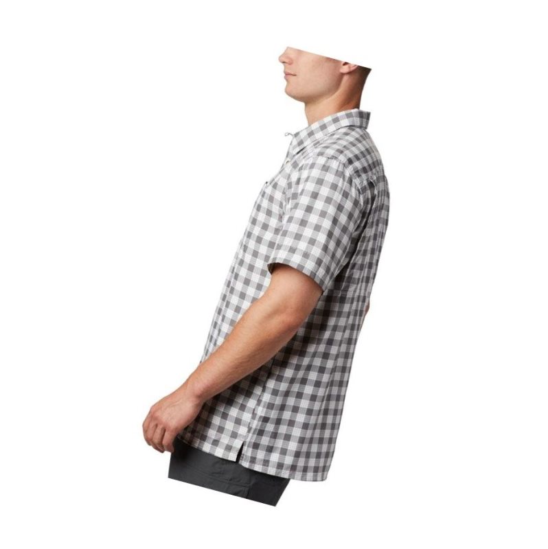 Columbia PFG Super Slack Tide Camp Tall Gömlek Erkek Gri | 26938-NQUM