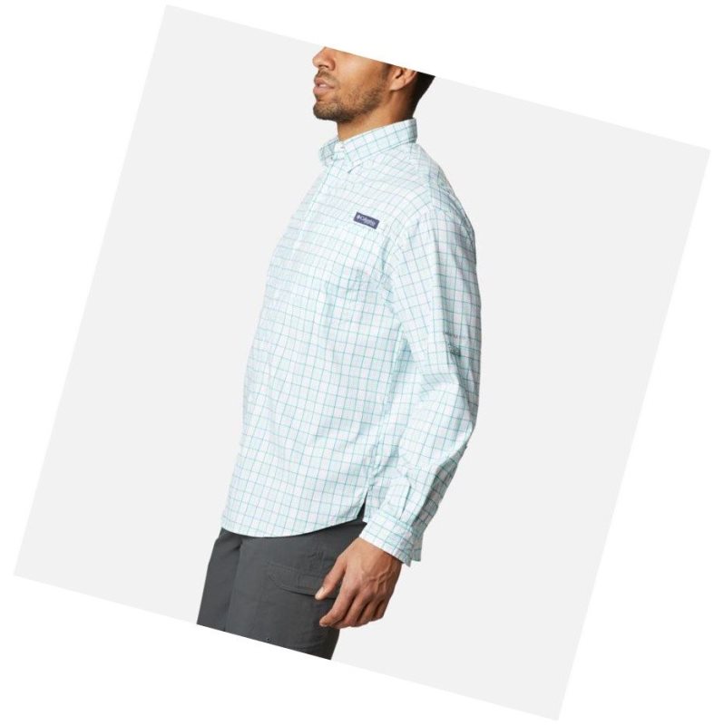 Columbia PFG Super Tamiami Long Sleeve Gömlek Erkek Renkli | 60983-OQVX