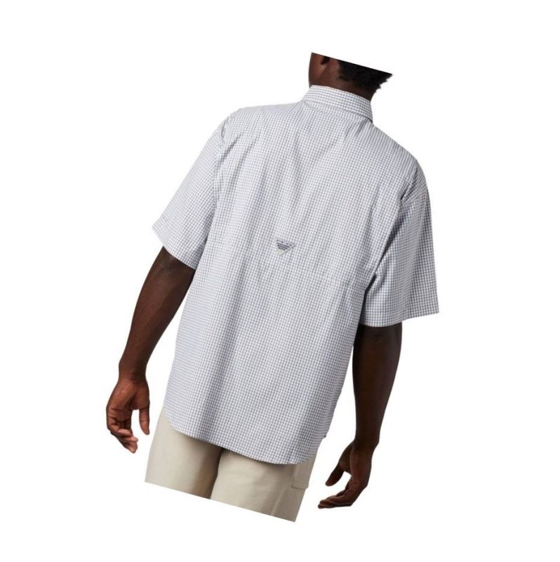 Columbia PFG Super Tamiami Short Sleeve Gömlek Erkek Siyah | 09478-OECS