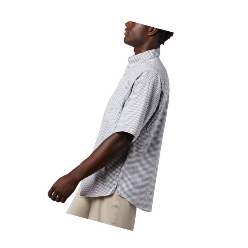 Columbia PFG Super Tamiami Short Sleeve Gömlek Erkek Siyah | 09478-OECS