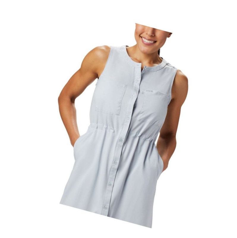 Columbia PFG Tamiami Elbise Kadın Gri | 32590-FNPS