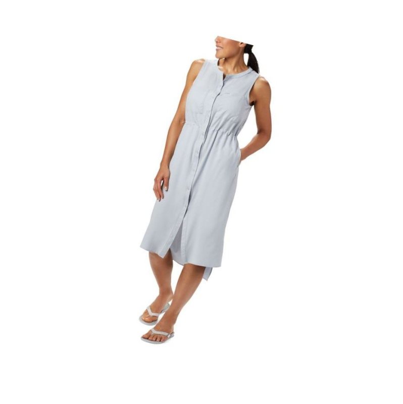 Columbia PFG Tamiami Elbise Kadın Gri | 32590-FNPS