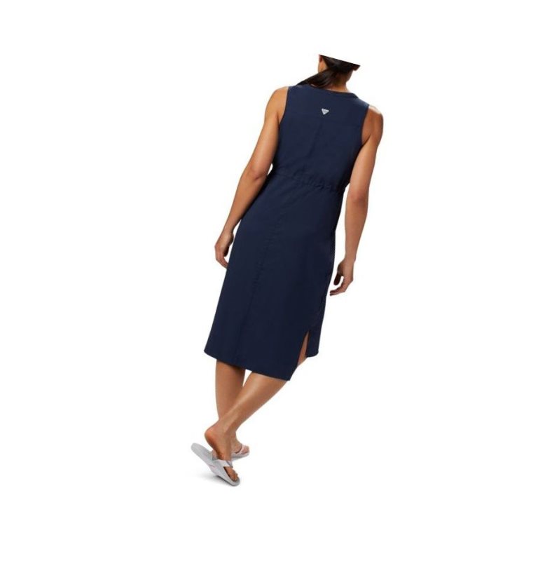 Columbia PFG Tamiami Elbise Kadın Lacivert | 42718-RJQL