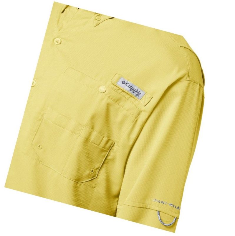 Columbia PFG Tamiami II Long Sleeve Big Gömlek Erkek Turuncu | 79132-DCTO