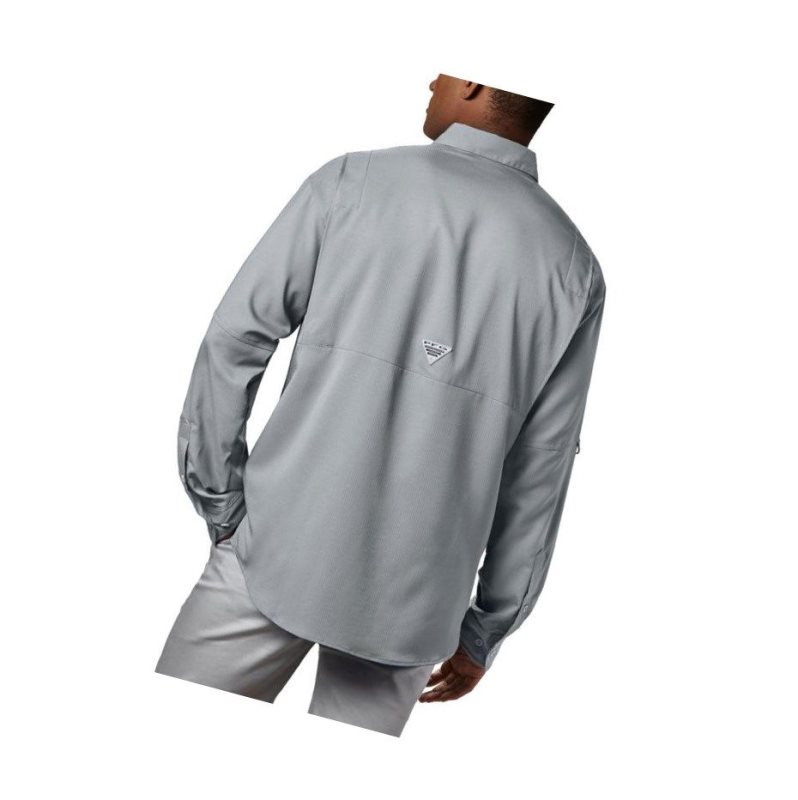 Columbia PFG Tamiami II Long Sleeve Gömlek Erkek Gri | 98620-AIXO
