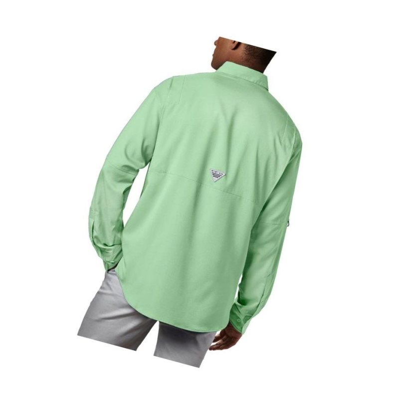 Columbia PFG Tamiami II Long Sleeve Gömlek Erkek Yeşil | 31208-MNVB