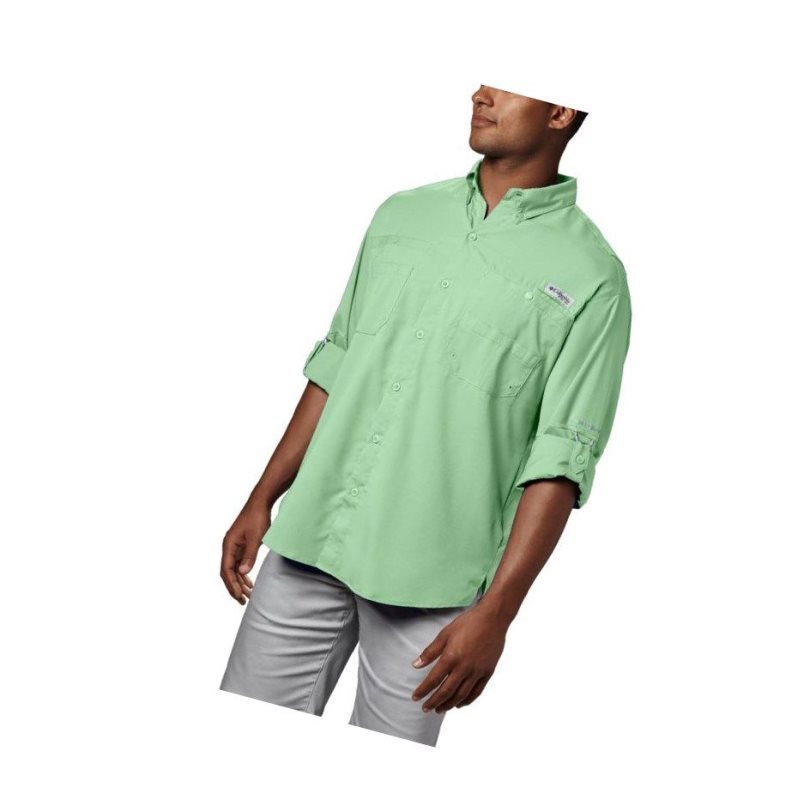 Columbia PFG Tamiami II Long Sleeve Gömlek Erkek Yeşil | 31208-MNVB