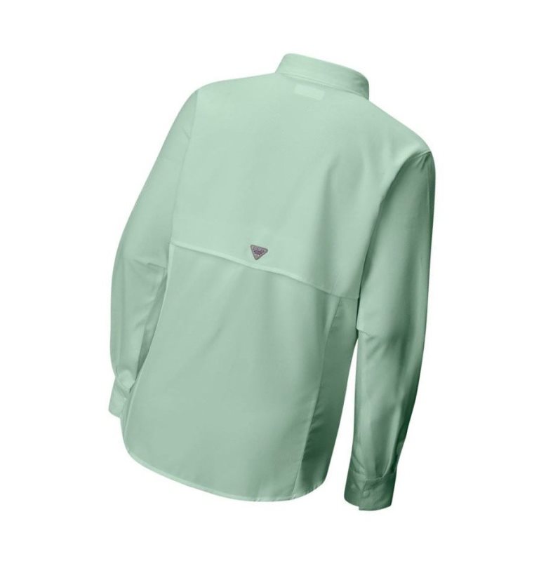 Columbia PFG Tamiami II Long Sleeve Plus Size Gömlek Kadın Açık Nane | 29714-NAVF