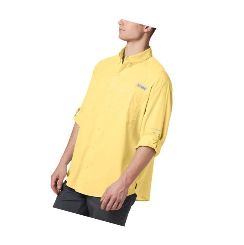 Columbia PFG Tamiami II Long Sleeve Tall Gömlek Erkek Turuncu | 97401-XWOI