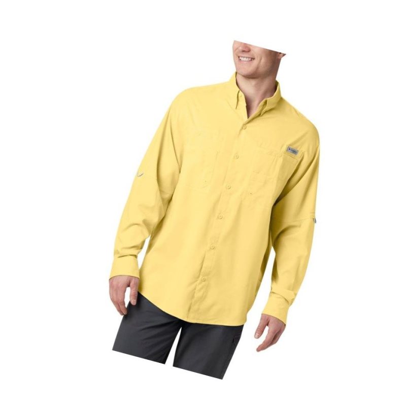 Columbia PFG Tamiami II Long Sleeve Tall Gömlek Erkek Turuncu | 97401-XWOI